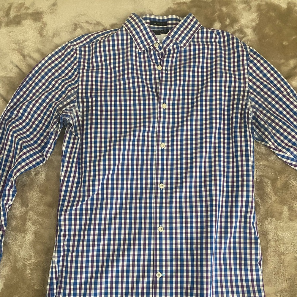 Banana Republic Grant Fit Button Up Shirt